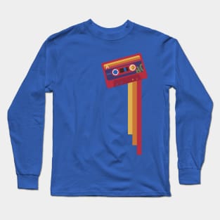 Retro 80s Cassette Long Sleeve T-Shirt